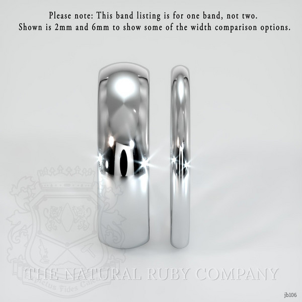 Platinum 950 Men's Plain Band