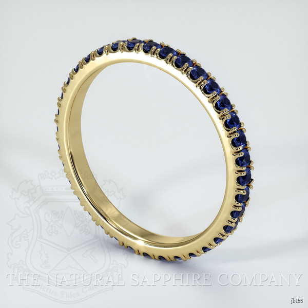 14K Yellow Gold Eternity Wedding Band