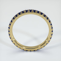 14K Yellow Gold Eternity Wedding Band Image