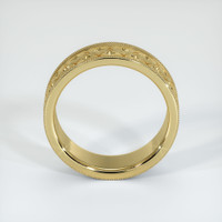 18K Yellow Gold Men's Plain Band Image