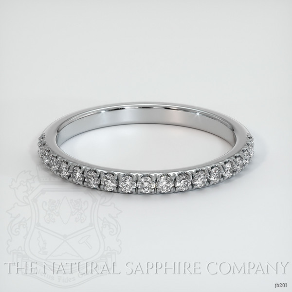 Platinum 950 Diamond Pave Wedding Band