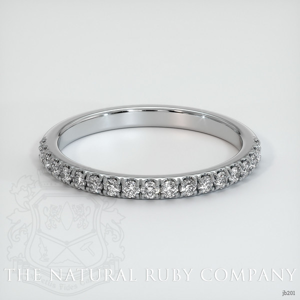 Platinum 950 Diamond Pave Wedding Band