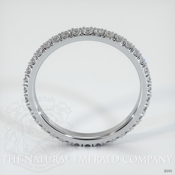 Platinum 950 Diamond Eternity Wedding Band