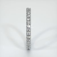 Platinum 950 Diamond Eternity Wedding Band Image