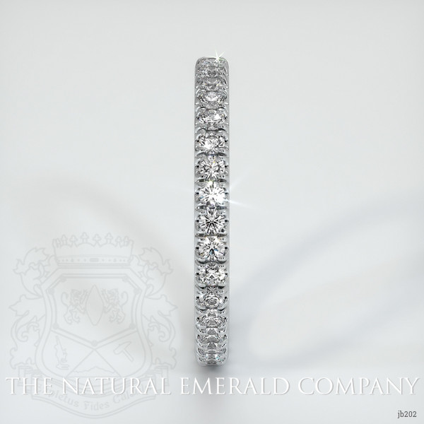 Platinum 950 Diamond Eternity Wedding Band