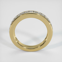 14K Yellow Gold Diamond Channel Wedding Band Image