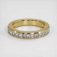 18K Yellow Gold Diamond Channel Wedding Band Video