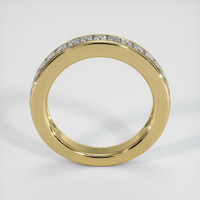 18K Yellow Gold Diamond Channel Wedding Band Image