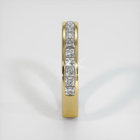 18K Yellow Gold Diamond Channel Wedding Band Image