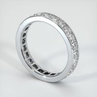 Platinum 950 Diamond Eternity Wedding Band Image