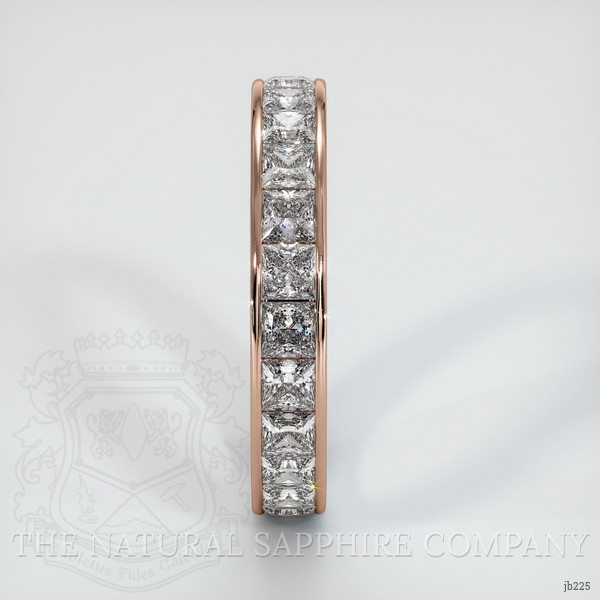 14K Rose Gold Diamond Eternity Wedding Band