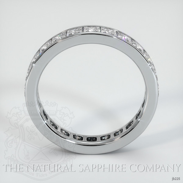 14K White Gold Diamond Eternity Wedding Band