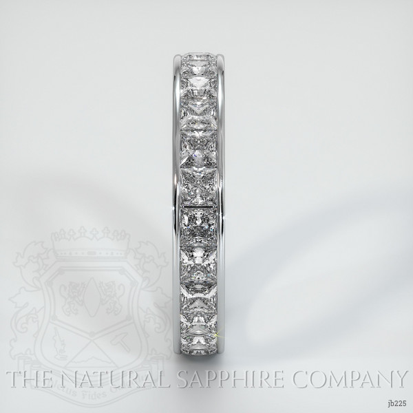 14K White Gold Diamond Eternity Wedding Band