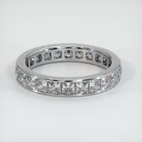 18K White Gold Diamond Eternity Wedding Band Video