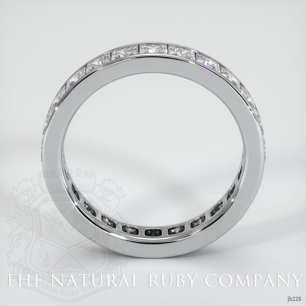 18K White Gold Diamond Eternity Wedding Band