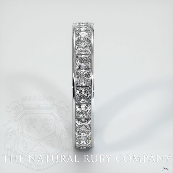 18K White Gold Diamond Eternity Wedding Band