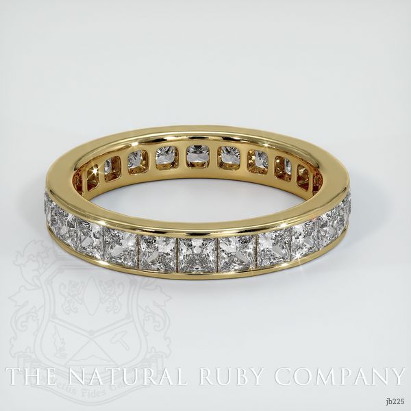 14K Yellow Gold Diamond Eternity Wedding Band