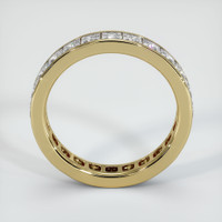 14K Yellow Gold Diamond Eternity Wedding Band Image