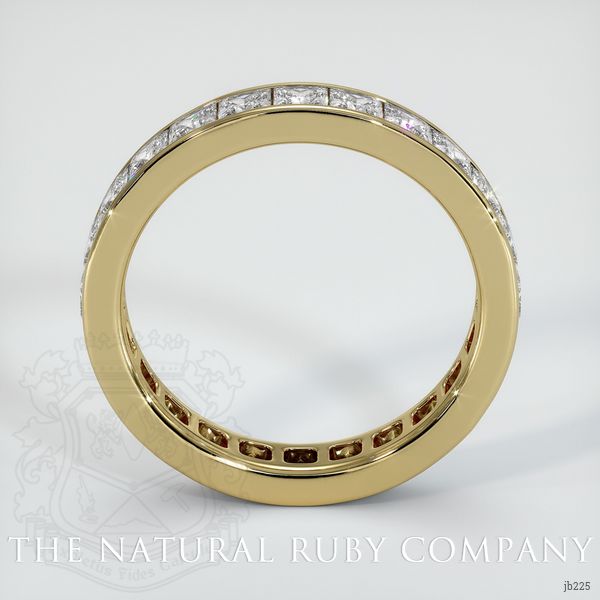 14K Yellow Gold Diamond Eternity Wedding Band