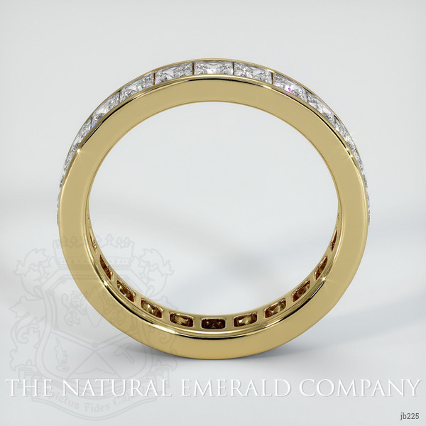 18K Yellow Gold Diamond Eternity Wedding Band