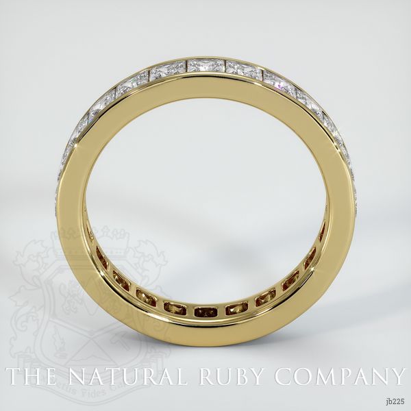 18K Yellow Gold Diamond Eternity Wedding Band
