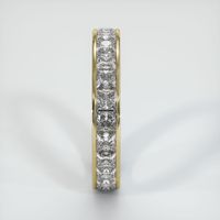 18K Yellow Gold Diamond Eternity Wedding Band Image