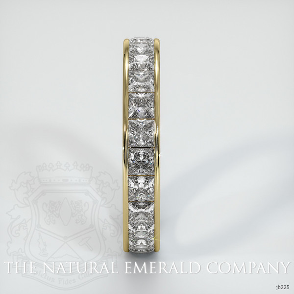 18K Yellow Gold Diamond Eternity Wedding Band