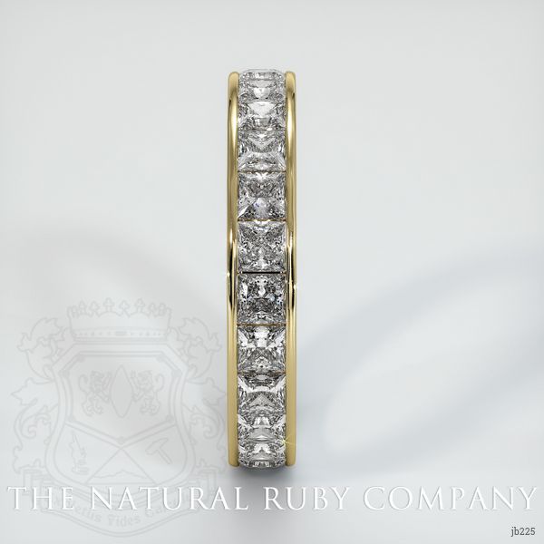 18K Yellow Gold Diamond Eternity Wedding Band
