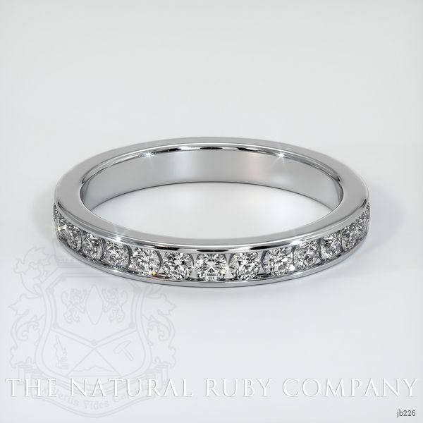 Platinum 950 Diamond Eternity Wedding Band