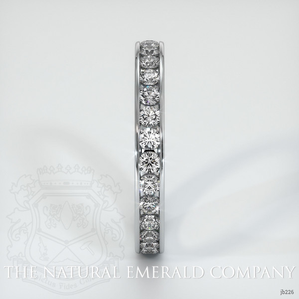 Platinum 950 Diamond Eternity Wedding Band