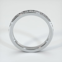 14K White Gold Diamond Eternity Wedding Band Image