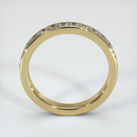 14K Yellow Gold Diamond Eternity Wedding Band Image