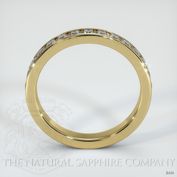 18K Yellow Gold Diamond Eternity Wedding Band
