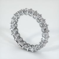 Platinum 950 Diamond Eternity Wedding Band Image