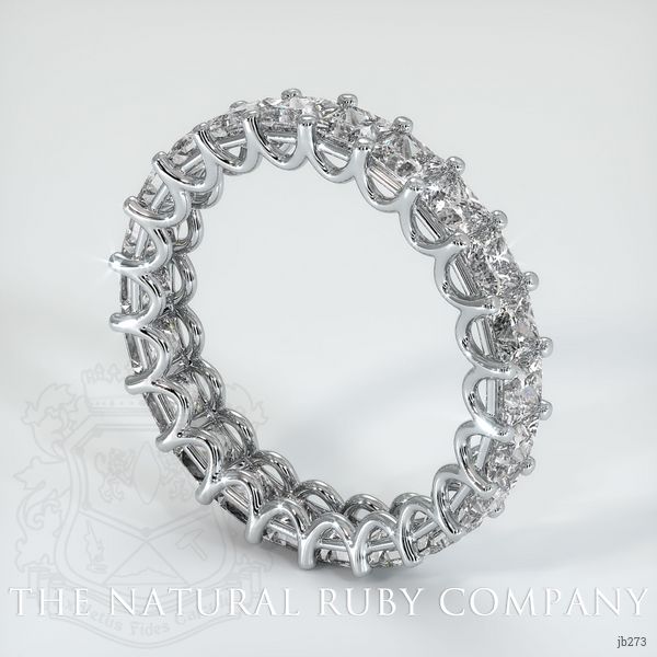 Platinum 950 Diamond Eternity Wedding Band