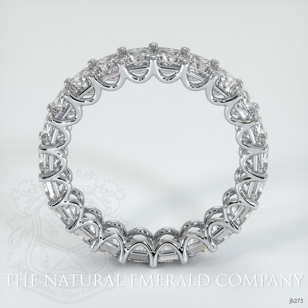 Platinum 950 Diamond Eternity Wedding Band