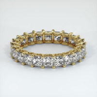 18K Yellow Gold Diamond Eternity Wedding Band Video