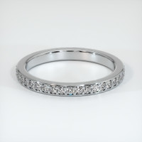 Platinum 950 Diamond Eternity Wedding Band Video