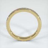 14K Yellow Gold Diamond Eternity Wedding Band Image