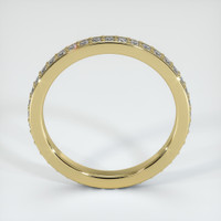 18K Yellow Gold Diamond Eternity Wedding Band Image