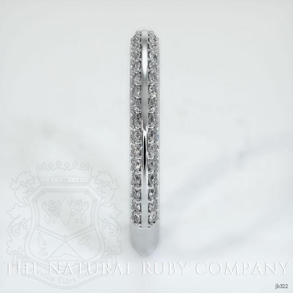 Platinum 950 Diamond Antique Style Wedding Band