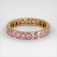 18K Yellow Gold Eternity Wedding Band Video