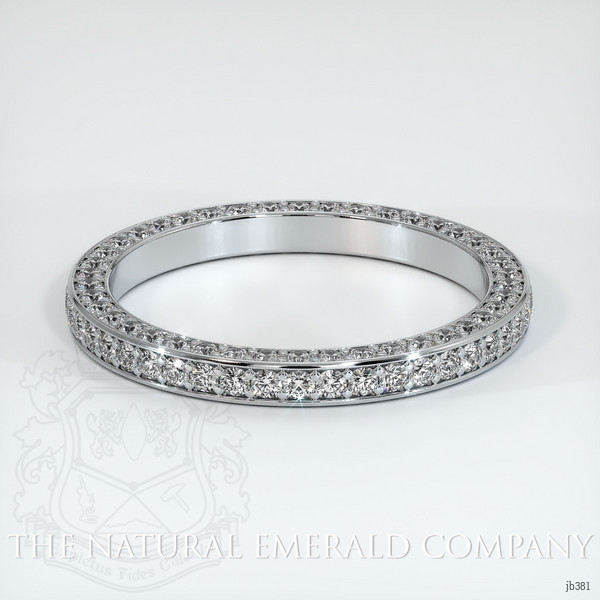 Platinum 950 Diamond Eternity Wedding Band