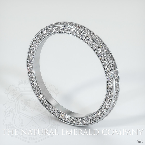Platinum 950 Diamond Eternity Wedding Band