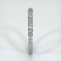 Platinum 950 Diamond Eternity Wedding Band Image