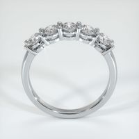 Platinum 950 Diamond Prong Wedding Band Image