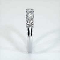 Platinum 950 Diamond Prong Wedding Band Image
