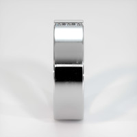 Platinum 950 Diamond Men's Wedding Band Image