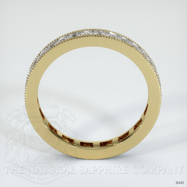 14K Yellow Gold Diamond Antique Style Wedding Band