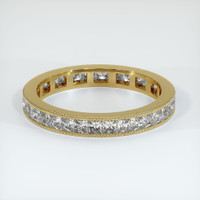 18K Yellow Gold Diamond Antique Style Wedding Band Video